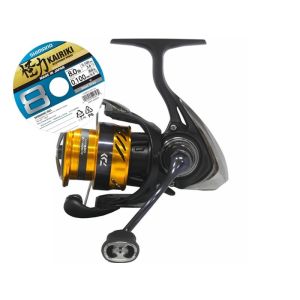 Daiwa 24 Ninja BG LT fiskehjul med Shimano Kairiki