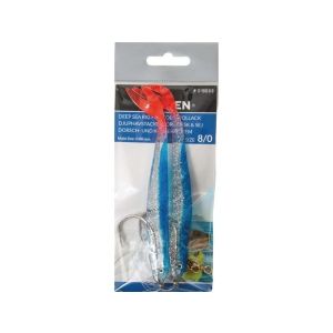 Fladen Deep Sea Rig Twintail - Farve Blue Glitter