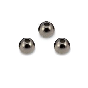 Fulling Mill Brass Beads - Black