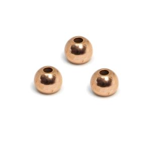 Fulling Mill Brass Beads - Copper