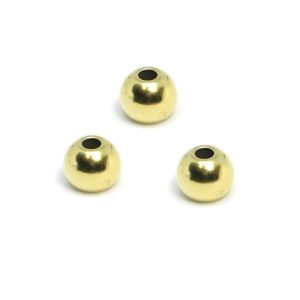 Fulling Mill Brass Beads - Gold